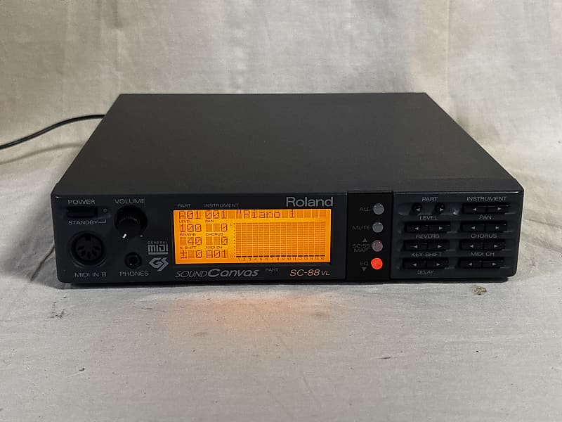 Roland SC-155 Sound Canvas MIDI Sound Module | Reverb