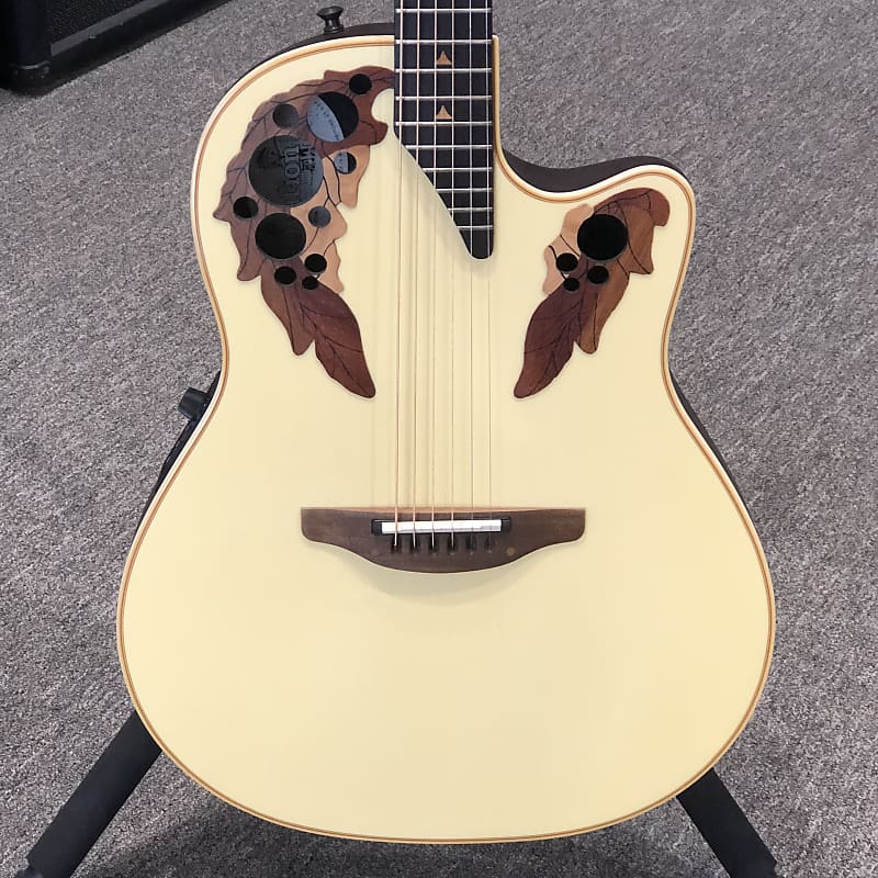 1980s USA Ovation Elite 1868 with Ovation Hardshell case | Reverb