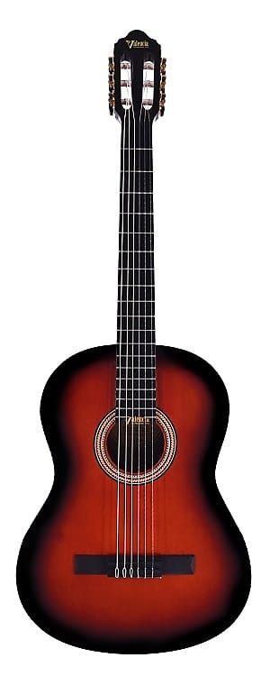 Valencia VC264HCSB Series 260 Jabon Neck 4/4 Hybrid Classical 6-String Acoustic Guitar image 1