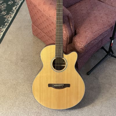 Ibanez AELBT1NT AE Series Acoustic-Electric Guitar Natural | Reverb