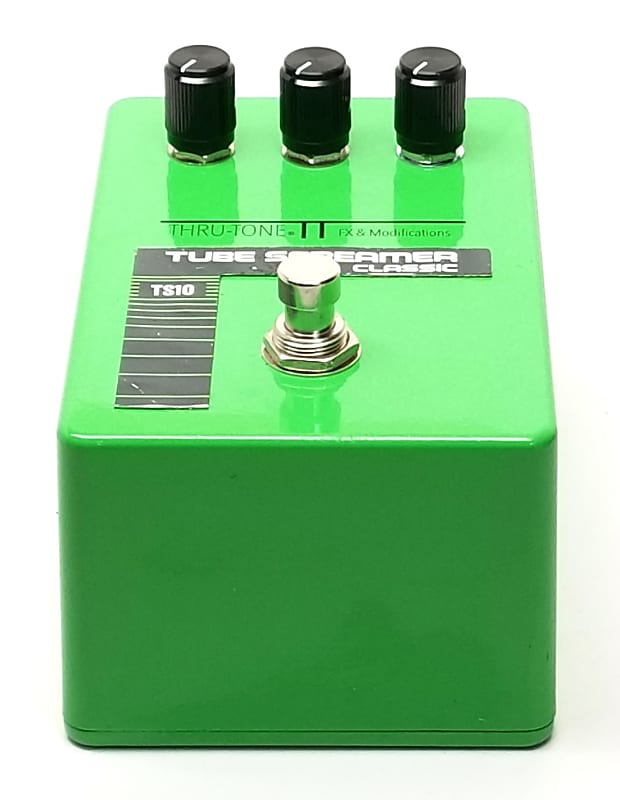 used Ibanez TS10 Tube Screamer Classic Rehoused by Thru-Tone