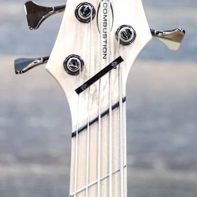 Dingwall Combustion 5-String Left-Handed 2-Tone Blackburst Electric Bass w/Bag image 5