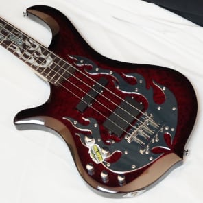 TRABEN(トラベン) Phoenix 4st Red エレキベース TRABEN Phoenix 4-string BASS guitar NEW Blood Red w/ HARD
