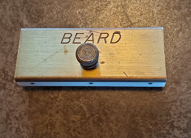 Beard Resonator Guitar Capo 1980s Brass Reverb