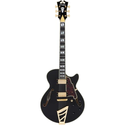 D'Angelico Excel SS Electric Guitar (Semi-Hollowbody - Black) image 7