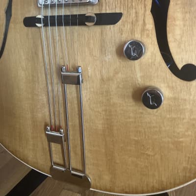 1953 United Archtop- Professional Rebuild with Lollar Firebird and Goldfoil pickups.   (United/ Premier / Multivox) image 2