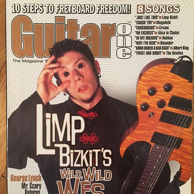 Guitar One September 2000 Wes Borland Limp Bizkit