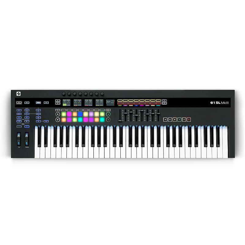 Novation 61SL MkIII Keyboard Controller and Sequencer image 1