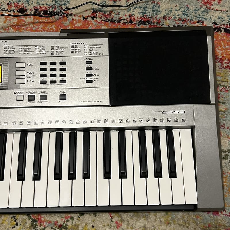 Yamaha psr deals e353 price