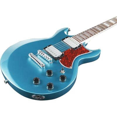 Ibanez AX Standard AX120 Electric Guitar, Bound Treated New Zealand Pine Fingerboard, Metallic Light Blue image 5