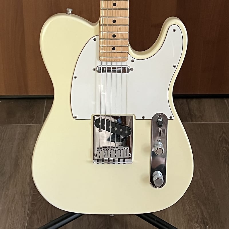 1998 Fender American Standard Telecaster Olympic White image 1
