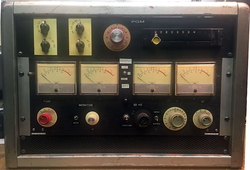 CBS Engineering disc mastering console designed by Eric | Reverb