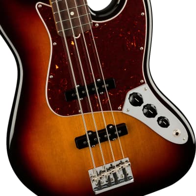 Fender American Pro II Jazz Bass, Rosewood Fingerboard (with Case), 3-Color Sunburst image 7
