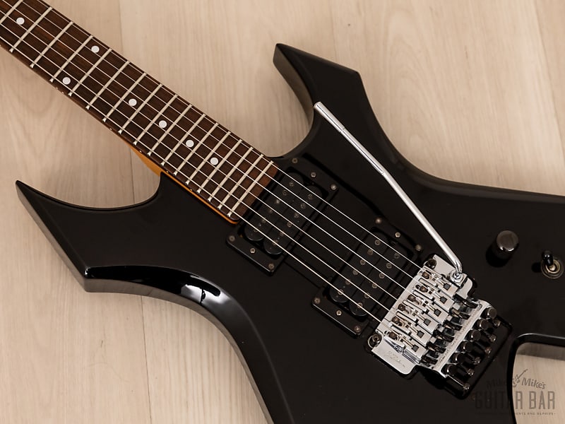 1989 BC Rich Warlock NJ Series Black w/ Floyd Rose, Japan