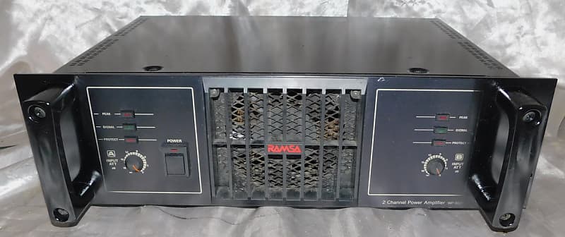 アンプ Ramsa WP-9220 RAMSA Panasonic WP-9220 2 Channel Power Amplifier | eBay