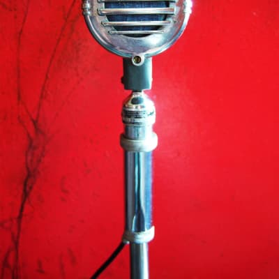Vintage 1940's Astatic DNHZ dynamic microphone Hi Z harp mic w accessories Ham Radio JT30 T-3 # 2 Omar Bradley image 5