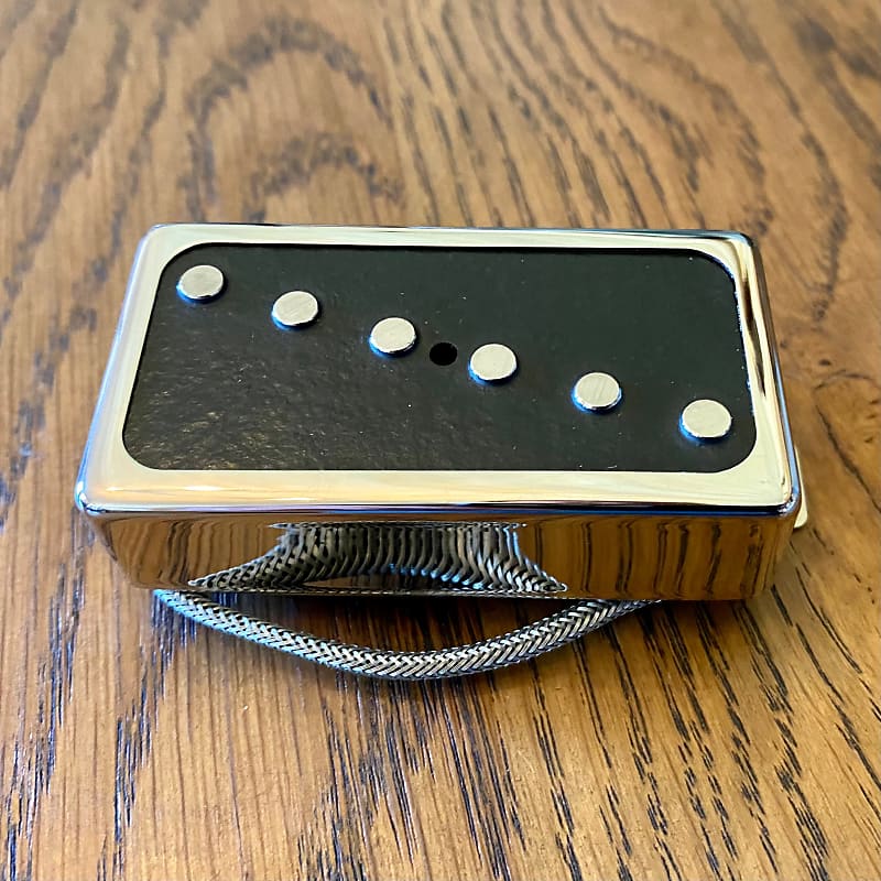 Lollar Novel T Bridge Pickup 2022 - Polished Nickel - Hubucker-sized  Telecaster Pickup