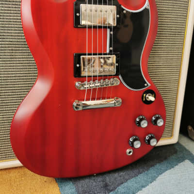 Epiphone 1961 Les Paul SG Standard 2023 - Aged Sixties Cherry image 3