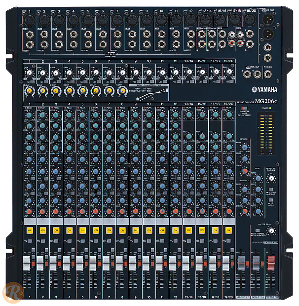 Yamaha MG206C 20 Channel Mixer image 1