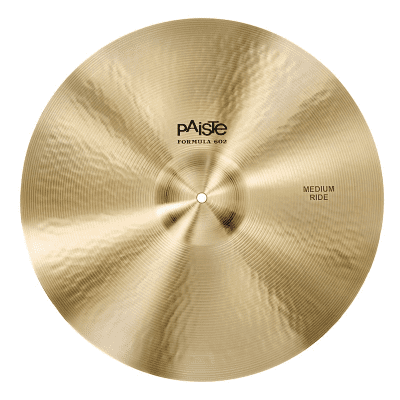 Paiste 20" Formula 602 Classic Medium Ride Cymbal