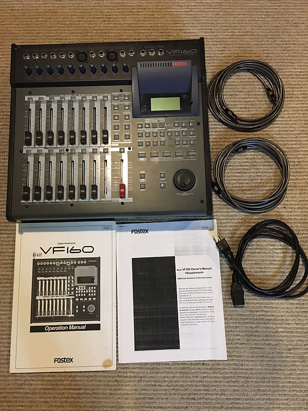Fostex VF-160 w/case and ADAT cables | Reverb