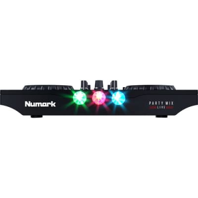 Numark Party Mix II DJ Controller with Built-In Light Show and Speakers image 3
