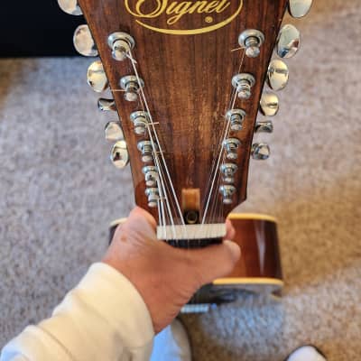 Signet 12 String Acoustic Early 70's - Natural image 8