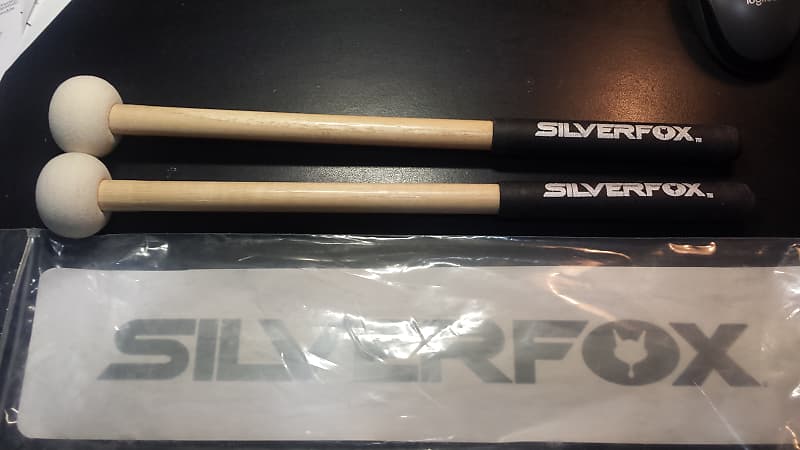 Silverfox SF-B-2 Bass Mallets image 1