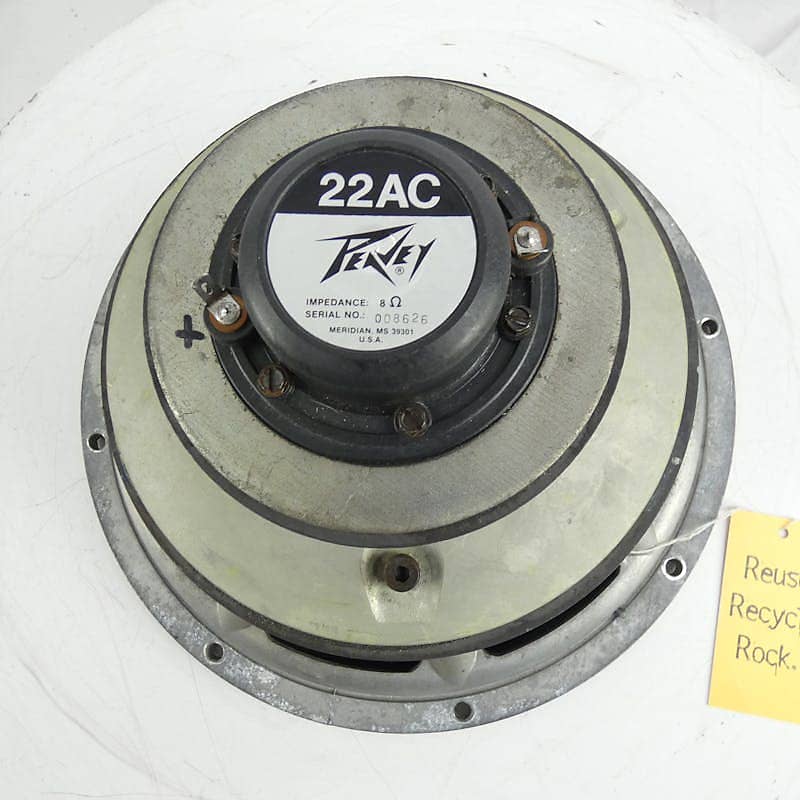 Used Peavey BLACK WIDOW 12 22AC COAX Guitar Speaker Reverb