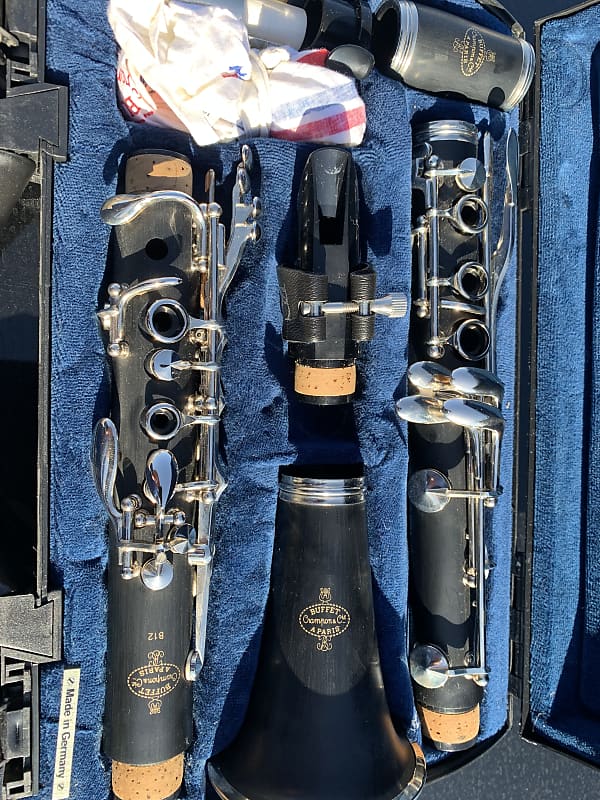 Buffet Crampon B12 Bb Clarinet With Case Great Shape Germany | Reverb