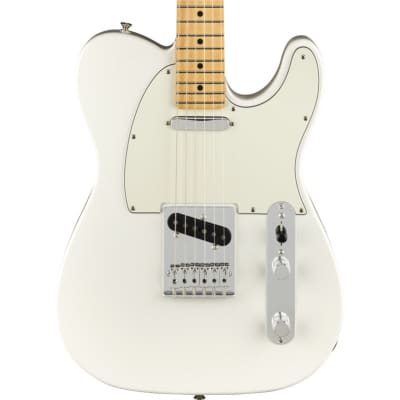 Fender Player Telecaster Polar White Maple Neck for sale