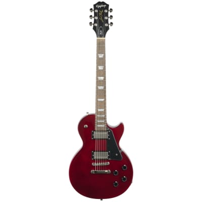 Epiphone Les Paul Studio Electric Guitar, Wine Red image 2