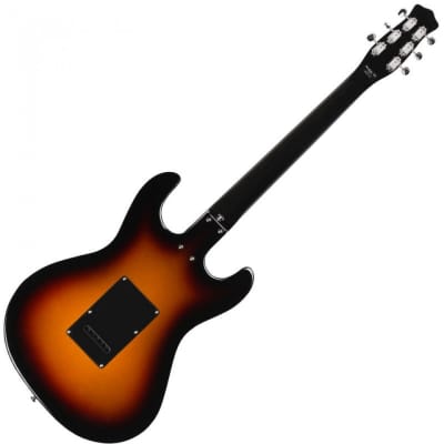 Danelectro '64XT Guitar ~ 3 Tone Sunburst image 2