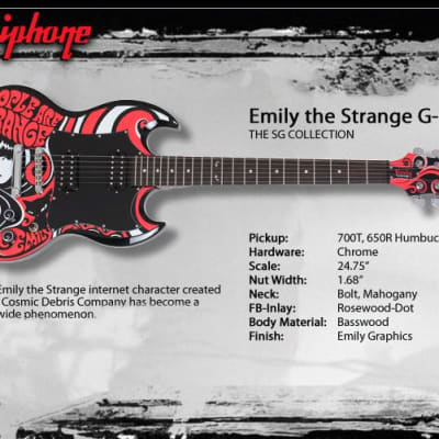 Epiphone Emily The Strange G-310