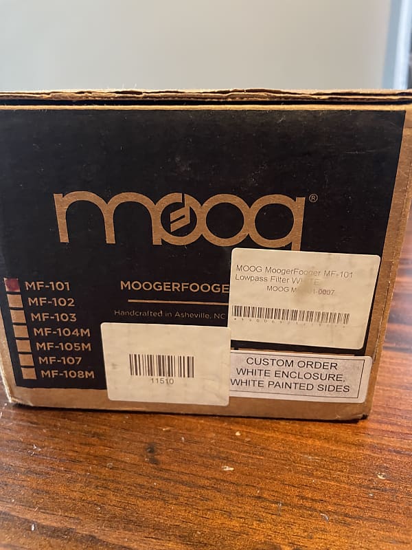 Moog MF-101 Moogerfooger Low Pass Filter White