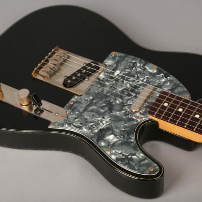 Fender Japan Telecaster Custom 50th Anniversary - 1996 MIJ - Black w/Gold |  Reverb