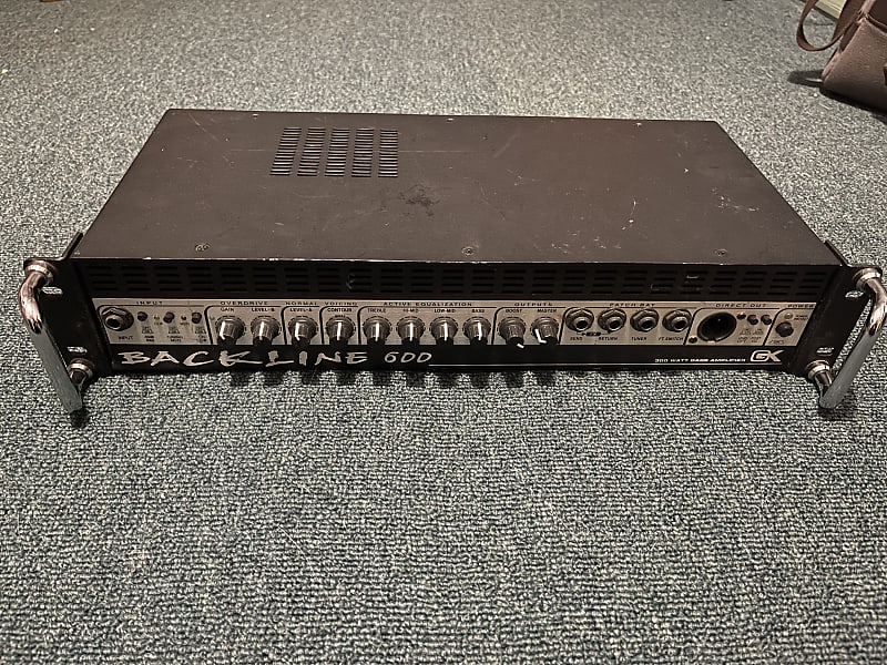 Gallien-Krueger Backline 600 2-Channel 300-Watt Bass Amp Head | Reverb