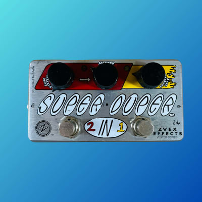 Reverb.com listing, price, conditions, and images for zvex-vexter-super-duper-2-in-1