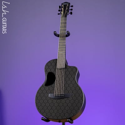 McPherson Touring Carbon Fiber Acoustic-Electric Guitar Honeycomb Top Black Hardware image 2