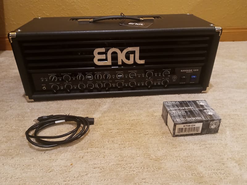 Engl Savage 120 MK2 With KT88's (Plus Stock 6550's)