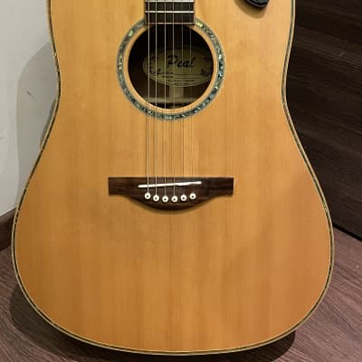 Peal Guitar D28 Solid Wood NOS Acoustic Guitar w/ Mic Preamp & OHSC for sale