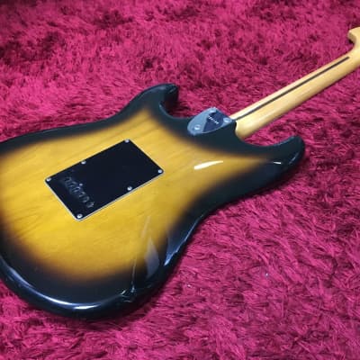 GRECO SUPER SOUNDS Electric Guitar Stratocaster Sunburst w/SC Used in Japan image 8