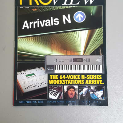 Korg Proview Magazine - Issue 9 1996 - N364, Orbital, Prophecy, Trinity, Wavedrum
