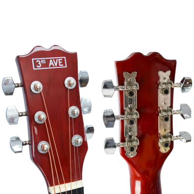 3rd Avenue Full Size Acoustic Guitar Pack - Sunburst image 7