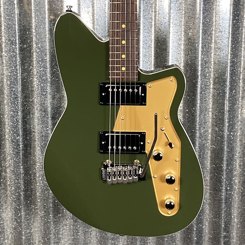 Reverend Jetstream HB Army Green Guitar #61124 image 1