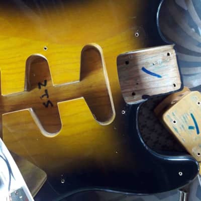Chandler Chandler Stratocaster 1989 2 tone burst image 2
