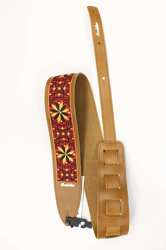 Souldier Torpedo Dresden Star Hendrix Gypsy Guitar Strap *Free Shipping in the US* image 1