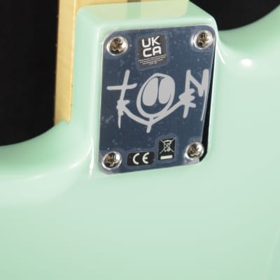 Mint Fender Limited Edition Tom DeLonge Stratocaster Surf Green Rosewood Fingerboard image 6