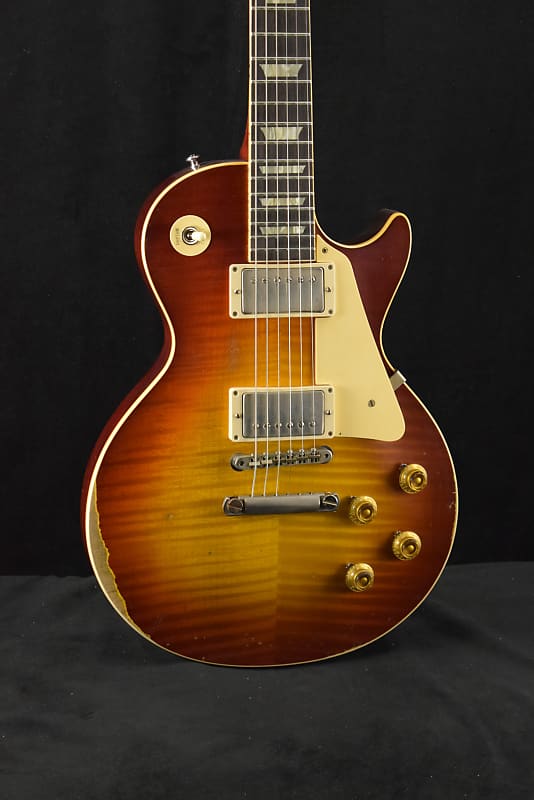 Gibson Murphy Lab 1959 Les Paul Standard Wide Tomato Burst Ultra Heavy Aged - Fuller's Exclusive image 1