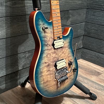 EVH Wolfgang Special QM Electric Guitar - Indigo Burst image 2